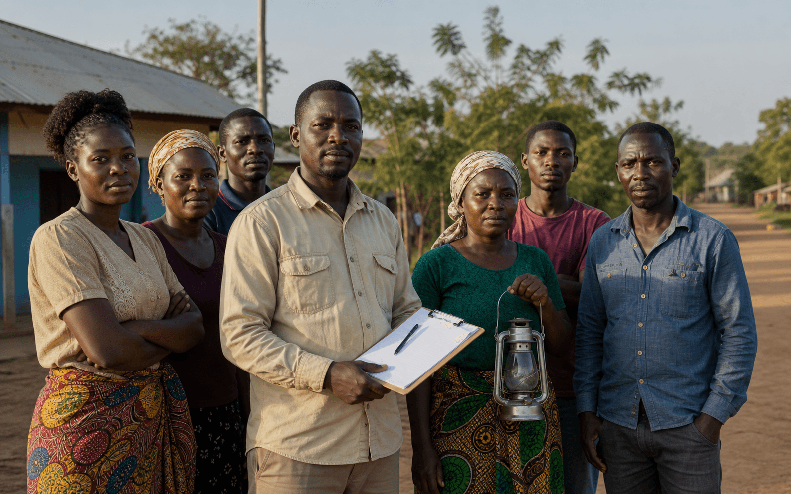 Banda area residents standing together for an electricity petition